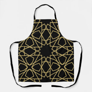 Islamic Geometric Pattern Design Vintage  Apron