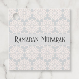 Islamic Geometric Pattern Favour Tags