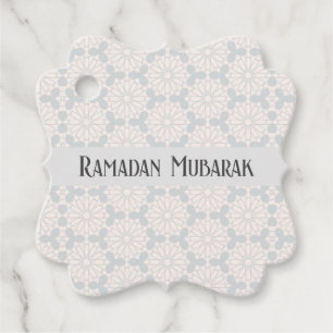 Islamic Geometric Pattern Favour Tags