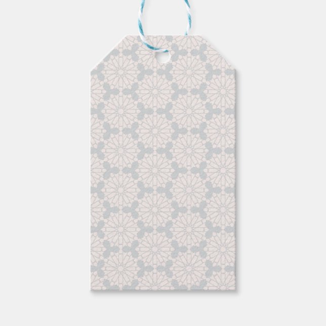 Islamic Geometric Pattern Gift Tags (Front)