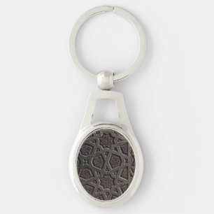 Islamic Geometric Pattern Keychain