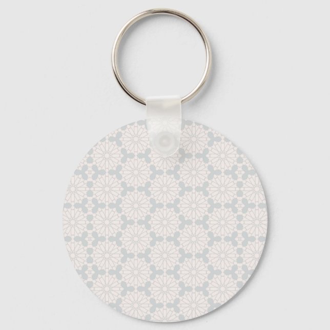 Islamic Geometric Pattern Keychain (Front)