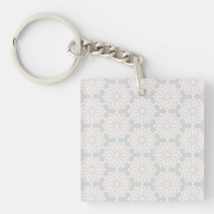 Islamic Geometric Pattern Keychain