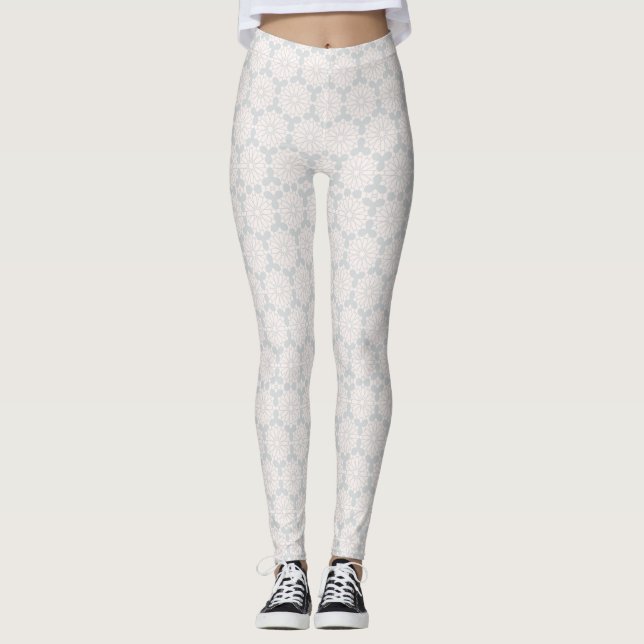 Islamic Geometric Pattern Leggings (Front)