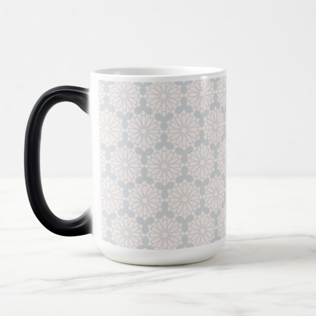 Islamic Geometric Pattern Magic Mug (Left)