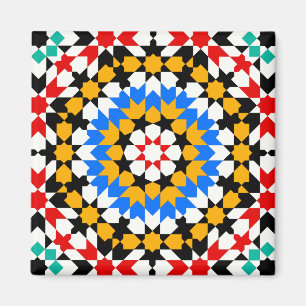 Islamic geometric pattern magnet