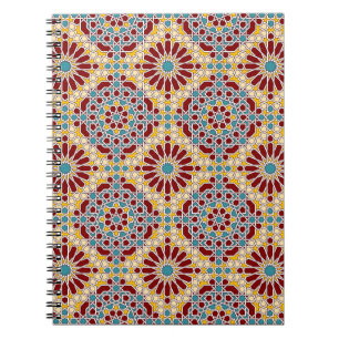 Islamic geometric pattern notebook