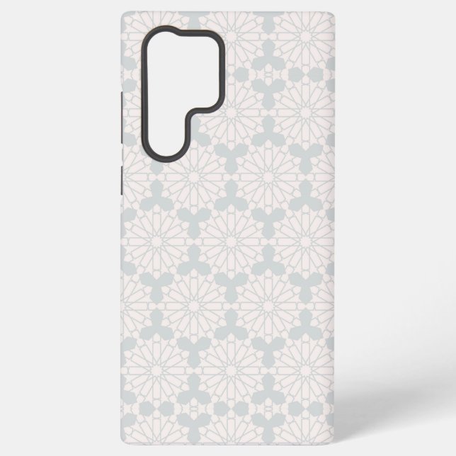 Islamic Geometric Pattern Samsung Galaxy S22 Ultra Case (Back)
