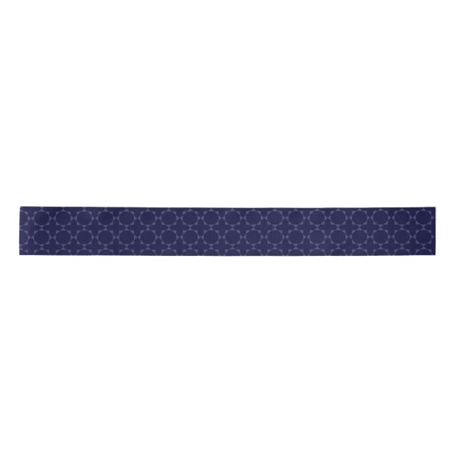  Islamic geometric pattern  Satin Ribbon (Front)
