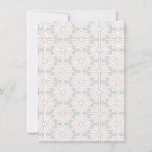 Islamic Geometric Pattern Save The Date