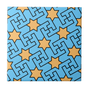 Islamic geometric pattern tile