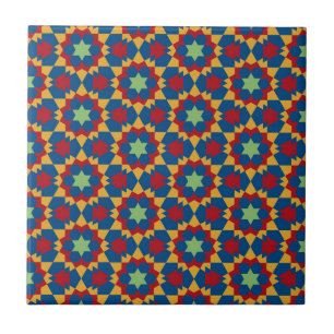 islamic geometric pattern tile