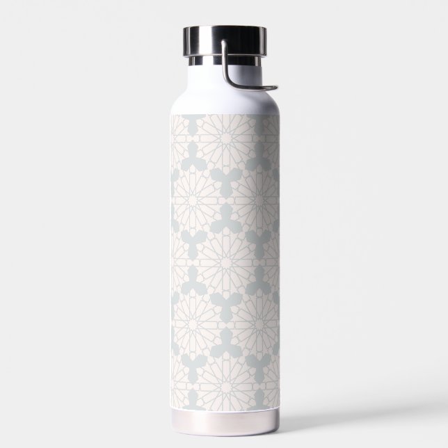 Islamic Geometric Pattern Water Bottle (Left)