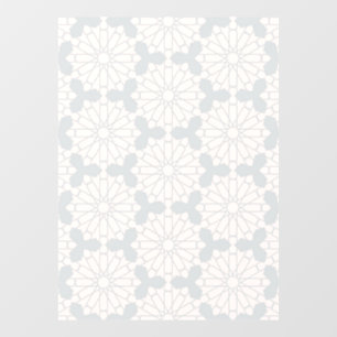 Islamic Geometric Pattern Window Cling
