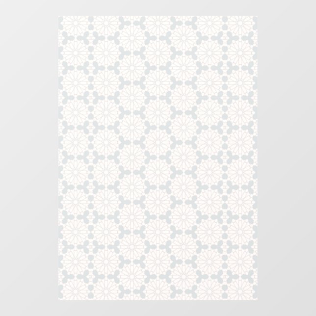 Islamic Geometric Pattern Window Cling (Sheet)