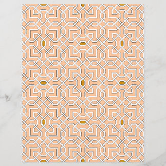 Islamic geometric patterns Paper Sheet