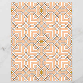 Islamic geometric patterns Paper Sheet