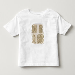 Islamic ironwork grills for windows and wells, fro toddler t-shirt