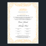 Islamic Marriage Certification Poster<br><div class="desc">Introducing the premium quality gold border Islamic Marriage Certification, an essential document for every Muslim couple to validate their union in the eyes of Allah. Our certification is crafted with the utmost care and attention to detail, ensuring that it is both visually stunning and legally compliant. The certificate features a...</div>