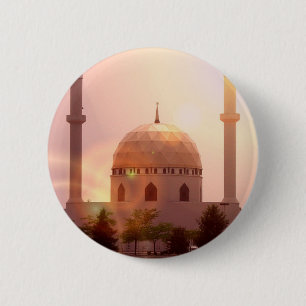 Islamic Mosque Button