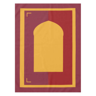 Islamic prayer mat tablecloth