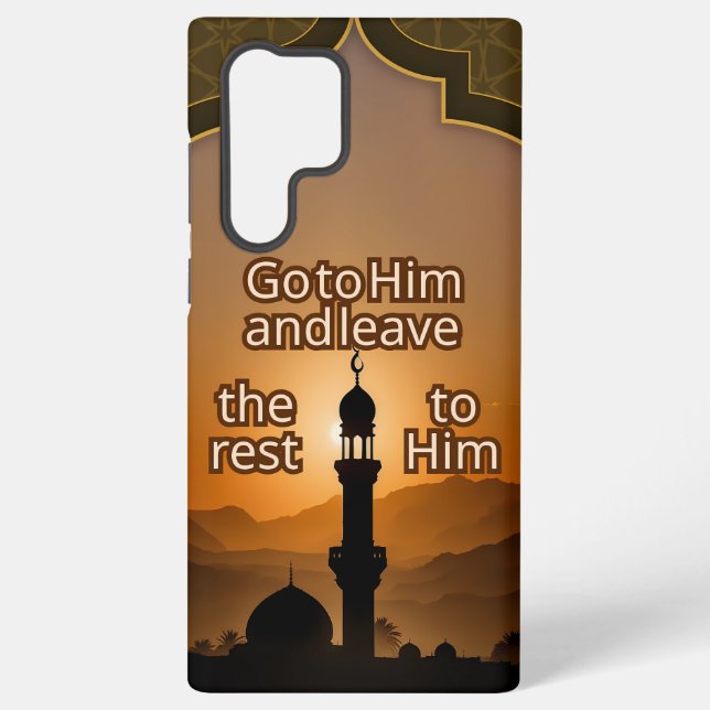  Islamic Sunset Mosque Samsung Case | Urban Dreams (Back)
