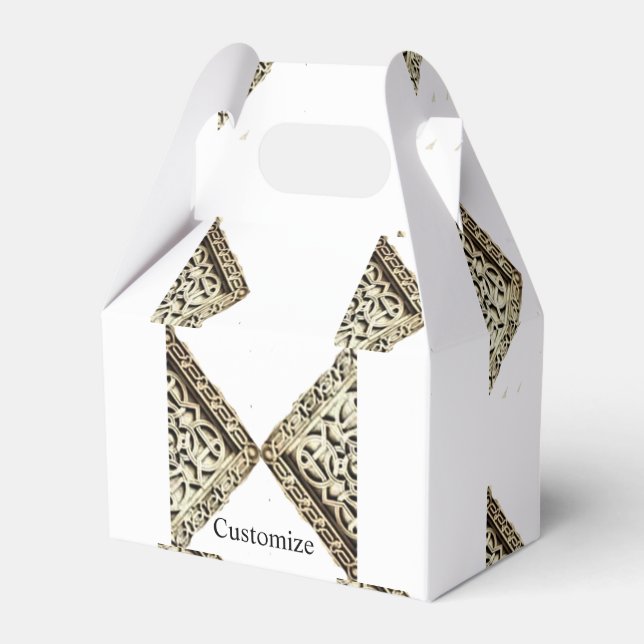 Islamic Temple Architecture Thunder_Cove Favor Box (Front Side)