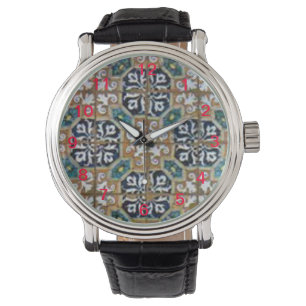 IslamicTile Custom Wristwatch