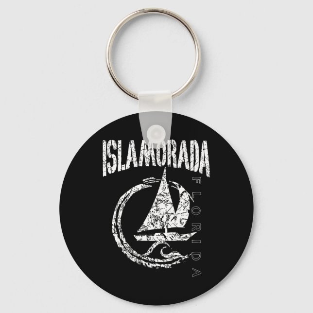 Islamorada Florida Souvenir  Keychain (Front)
