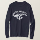 ISLAND ANCHORED - T-shirt bleu marine