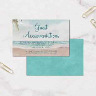 Island Breeze Guest Accommodations Insert Card