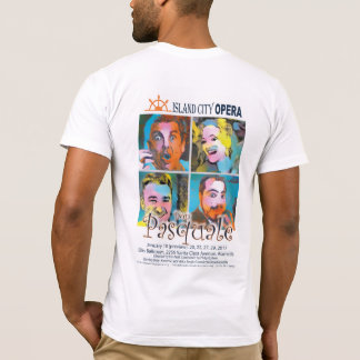 Island City Opera Don Pasquale Men's light tshirt