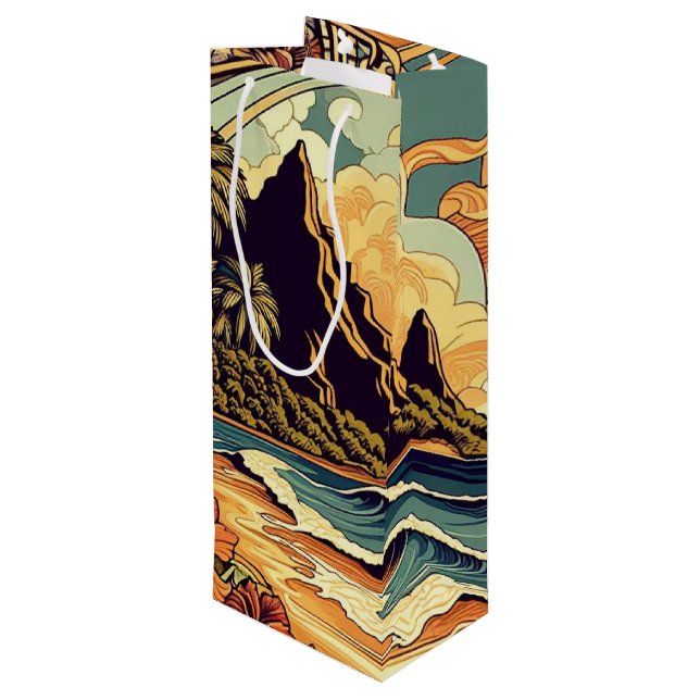 Island Culture Gift Bag 11 (Back Angled)