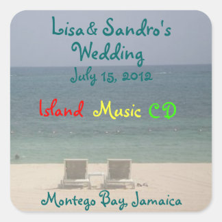 IsLAND DESTINATION FAVOR STICKER