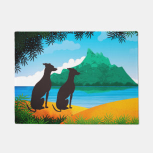 Island Dogs Doormat