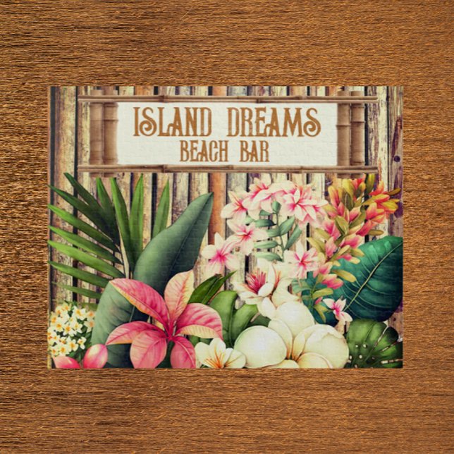 Island Dreams Beach Bar  Jigsaw Puzzle (Take a mini vacation with this fun puzzle!)