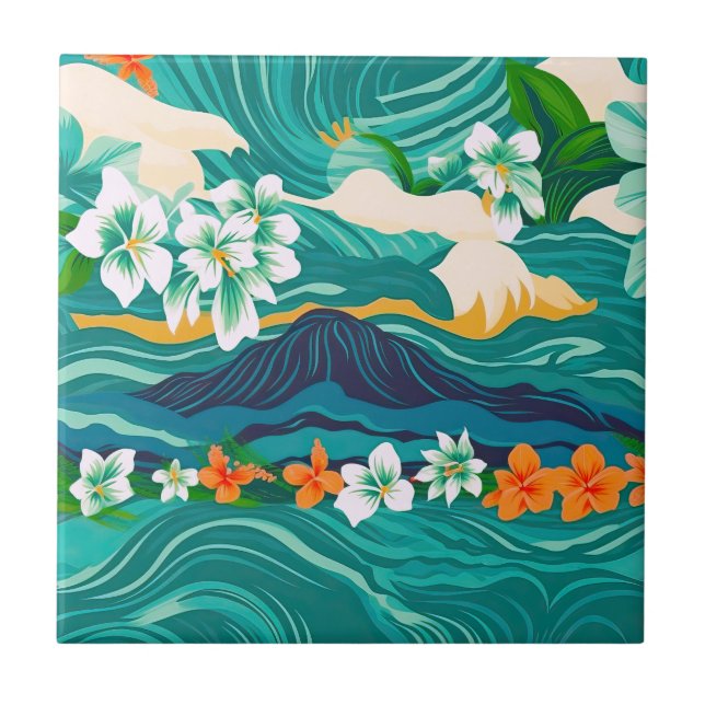 Island Dreams Tile (Front)