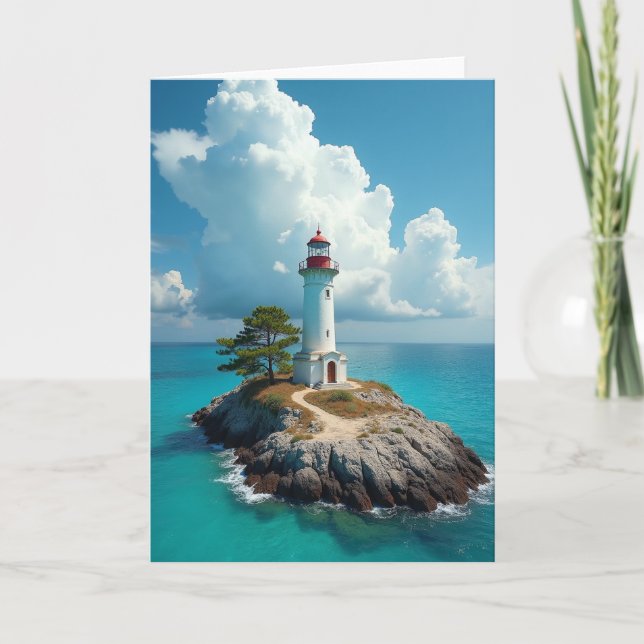 Island Fathers Day Tower Card (Front)