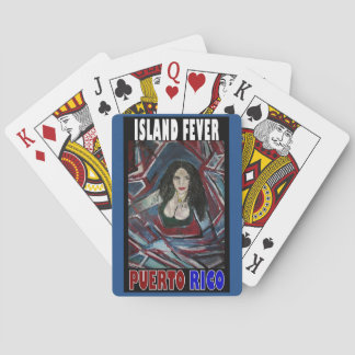 ISLAND FEVER PRINT PLAYING CARDS