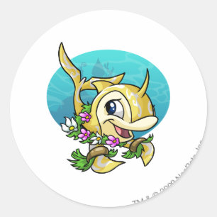 Island Flotsam Classic Round Sticker