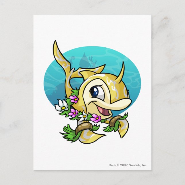 Island Flotsam Postcard (Front)