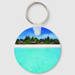 Island from the sea keychain