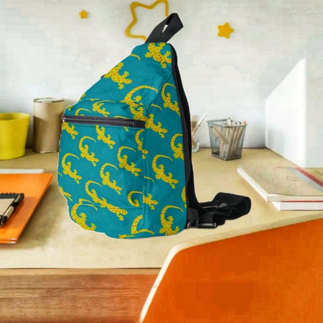 Island Gecko  Sling Bag (A sling bag is much handier than a tote, and can hold a little more!)