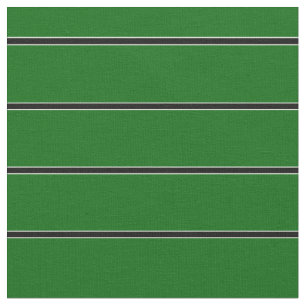 Island green/black/white pin stripe design/pattern fabric