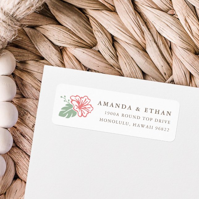 Island Hibiscus Return Address (Creator Uploaded)