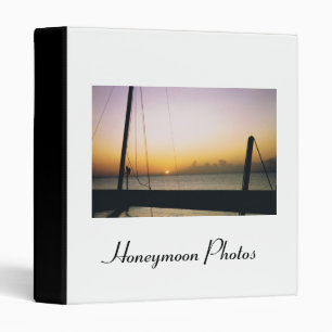 Island Honeymoon Photos Binder