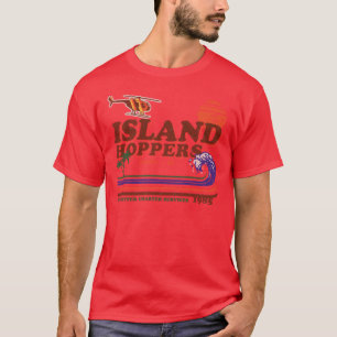 Island Hoppers Retro Magnum PI Worn Lts T-Shirt