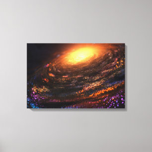 Island in the Void Canvas Print
