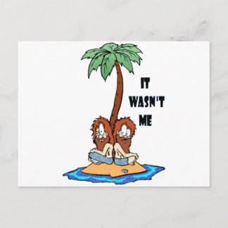 Island Lies Postcard