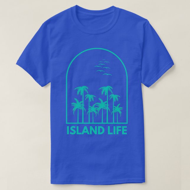 Island Life Hawaii TShirt (Design Front)